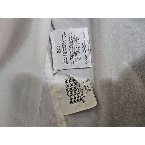 BCBGMaxAzria Tuxedo Halter Tank Top Collar Large - Picture 6 of 6